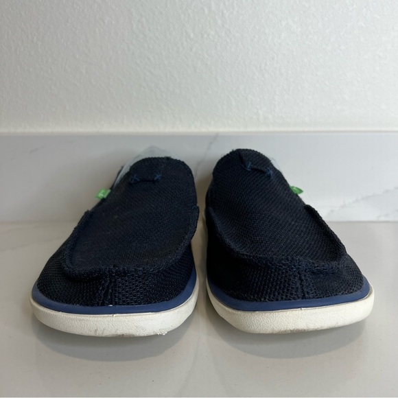 Sanuk 1091409 Mens Navy Blue Slip On Tripper Mesh Casual Shoe Size 8 - Picture 3 of 10